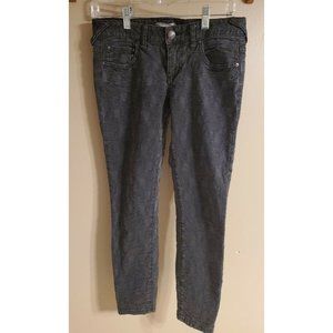 Women's Black Free People Textured Jeans, Size 27, Inseam 26", 61855-16515125